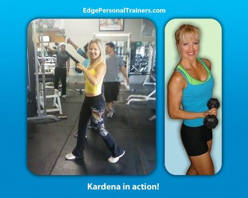 Kardena In Action! - Edge Personal Trainers