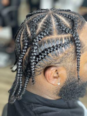 Men braids