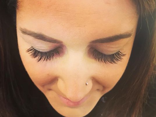 Sarah 401.527.0190 book a $80 full set of eyelash extensions and receive your first fill FREE!