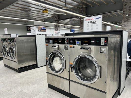 6 load washing machines