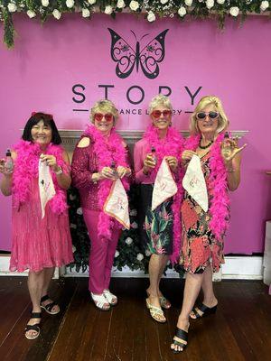 Girls trip to Savannah Georgia. These ladies made custom fragrances to match their personalities