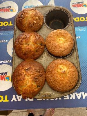 Fresh muffins every day