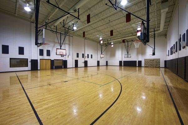 Basketball court, gym, multi sport court