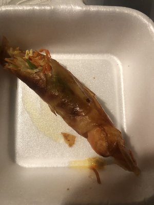 'shrimp egg roll'