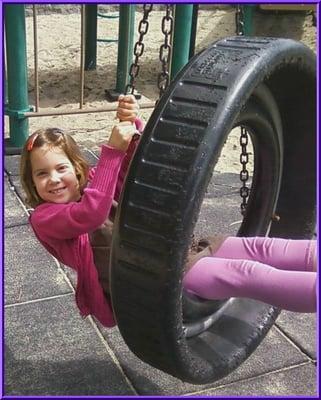 Tire swing