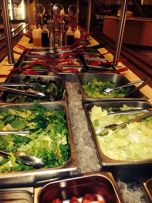 50 item Salad Bar- come in and see for yourself