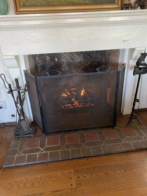 Completed: Living Room Fireplace ready for use for the first time in over 2 years