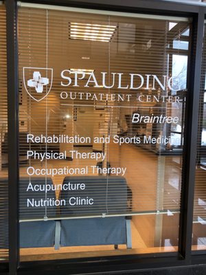 Spaulding rehabilitation outpatient Center