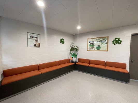 Clinic waiting room