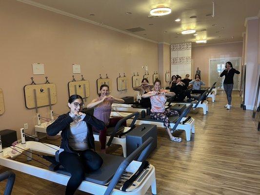 "Newbie" Pilates class