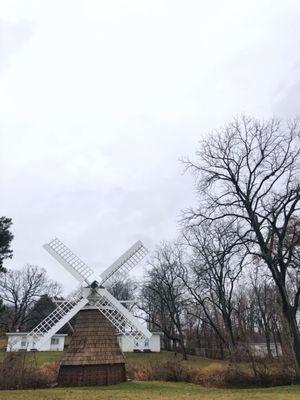 Windmill on an island