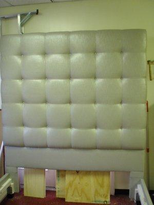 Custom Built Tufted Headboard