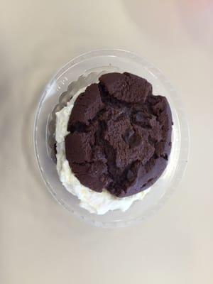 Make your own ice cream sandwich - select your own cookie and ice cream combination.