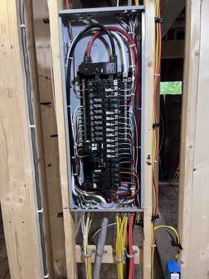 New panel installed by Mitch Perry