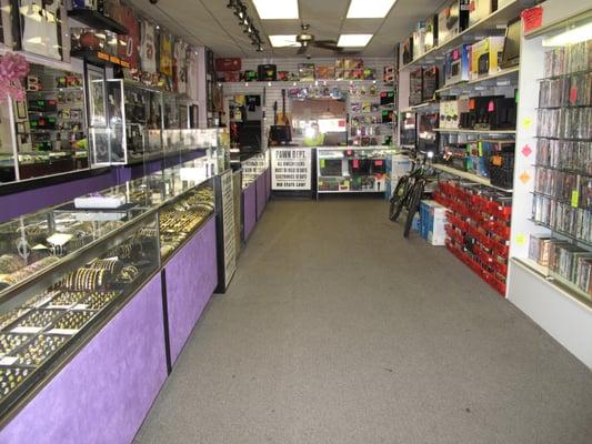 Our store is not like a typical pawnshop, it is neat, clean and our inventory is up to date.