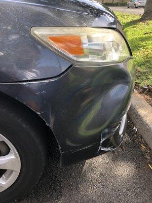 Bumper before