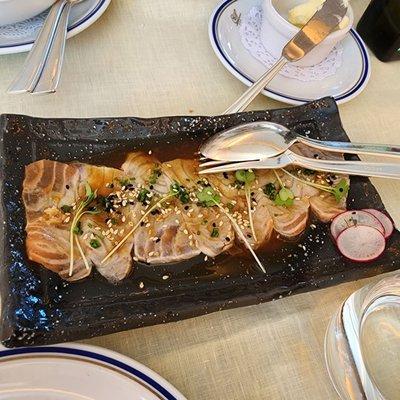 Wild Salmon Sashimi ! :)