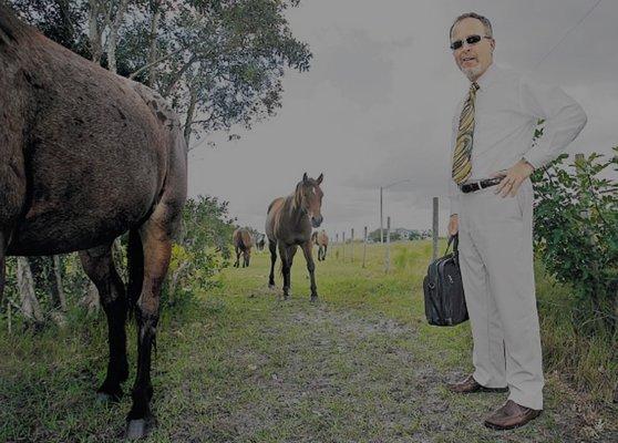 Attorney Hagen helping SWFL property owners resolve Real Estate cases and disputes for mediation in the field and law office in Fort Myers.