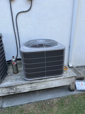 Replacement condenser unit