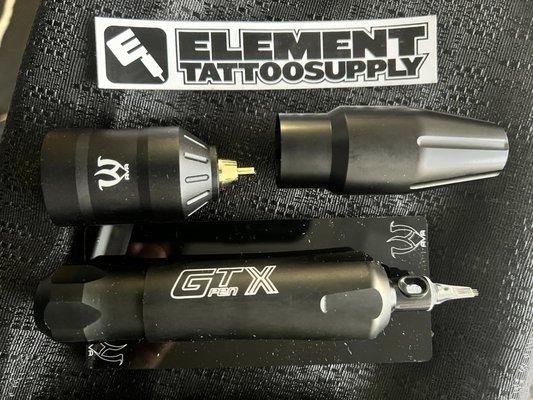 GTXS Pen Tattoo Machine exclusively at Element Tattoo Supply