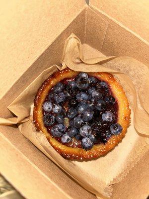 blueberry lemon tart