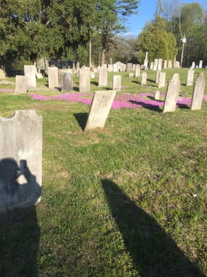 The old section of the cemetery is very beautiful