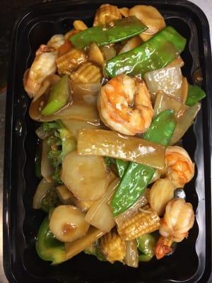 Shrimp with Veggies ..