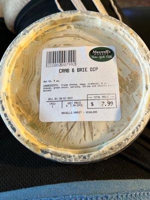 Crab & Brie Dip