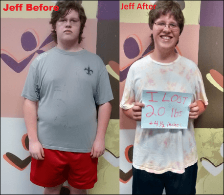 Jeff lost 20 pounds in 3 months following the keto diet.