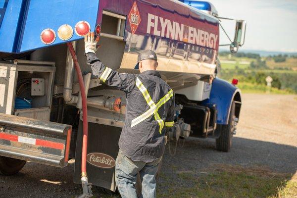 Flynn Energy makes fuel oil and propane deliveries throughout Bradford County and Tioga County PA.