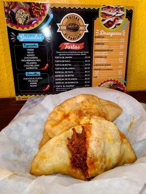 Fried empanada