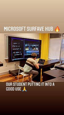 Surface Hub is on fire