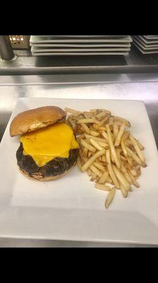 Cheeseburger and Fries