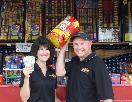 Dizzy Dean's Fireworks Brookwood