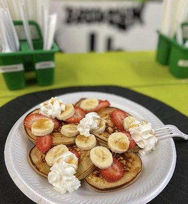 Healthy Low Calorie flourless pancakes