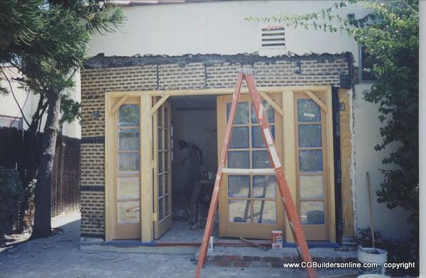 french door installation