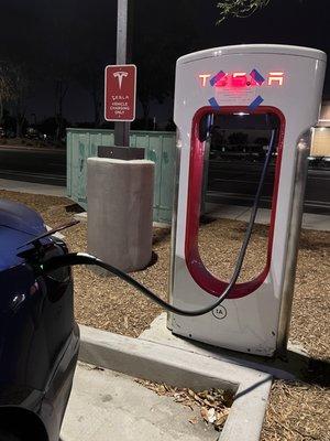 9.2.22 Charging at 8:45pm & I got invited to a Tesla Meetup!!