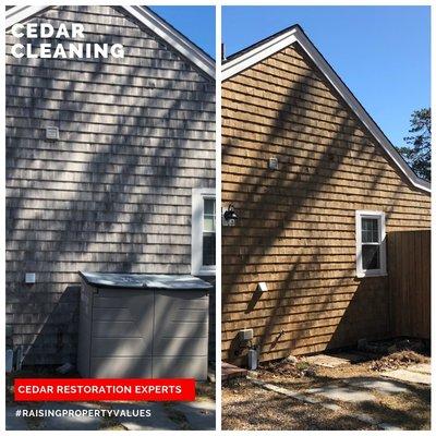 We have a tenured understanding of cedar cleaning, its deterioration, causes and cures as well as how to maintain its classic beauty.