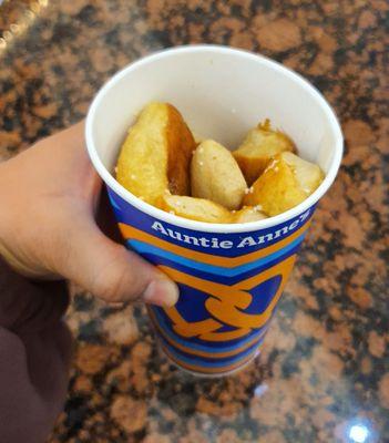 Auntie Anne's salted pretzel bites