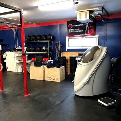 The Bod Pod at Hoplite CrossFit in Sparta, WI