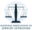 Elliott's Jewelers is an Accredited Member of the National Assoc of Jewelry Appraisers