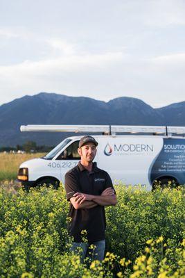 Raun Grover, Owner of Modern Plumbing and Heating