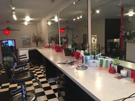 A look inside the salon