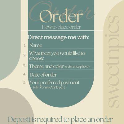 Order info