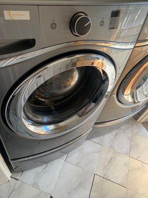 Washer and dryer