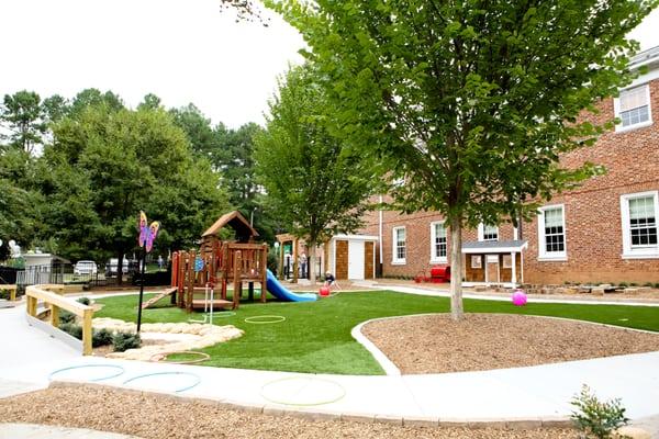 New play garden at Hudson