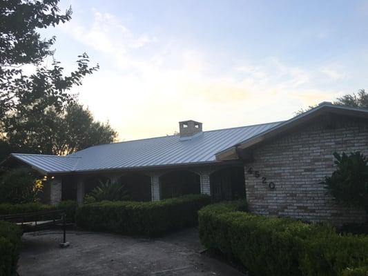 Standing Seam Metal Roof - Galvalume McAllen, TX