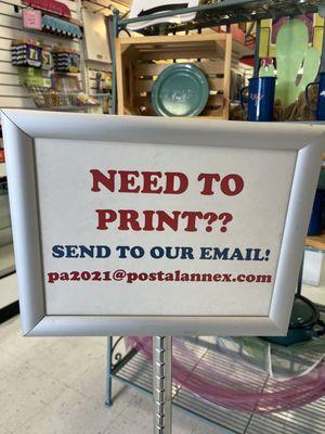 Email to print pa2021@postalannex.com