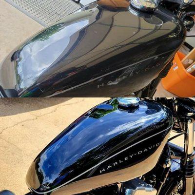 Harley Davidson Paint Restoration