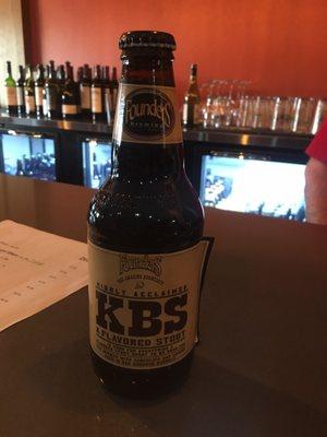 KBS I got from tipsy bottle. Very rare beer, only comes out once a year.